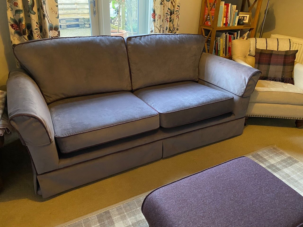 velvet two seater sofa velvet two seater sofa