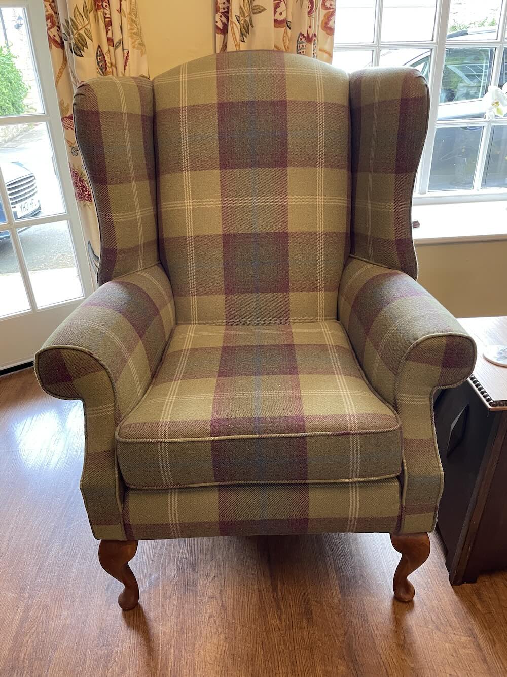 Tartan Wing Chair Tartan Wing Chair