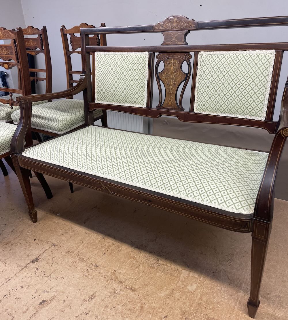Rosewood Upholstered Seat Rosewood Upholstered Seat