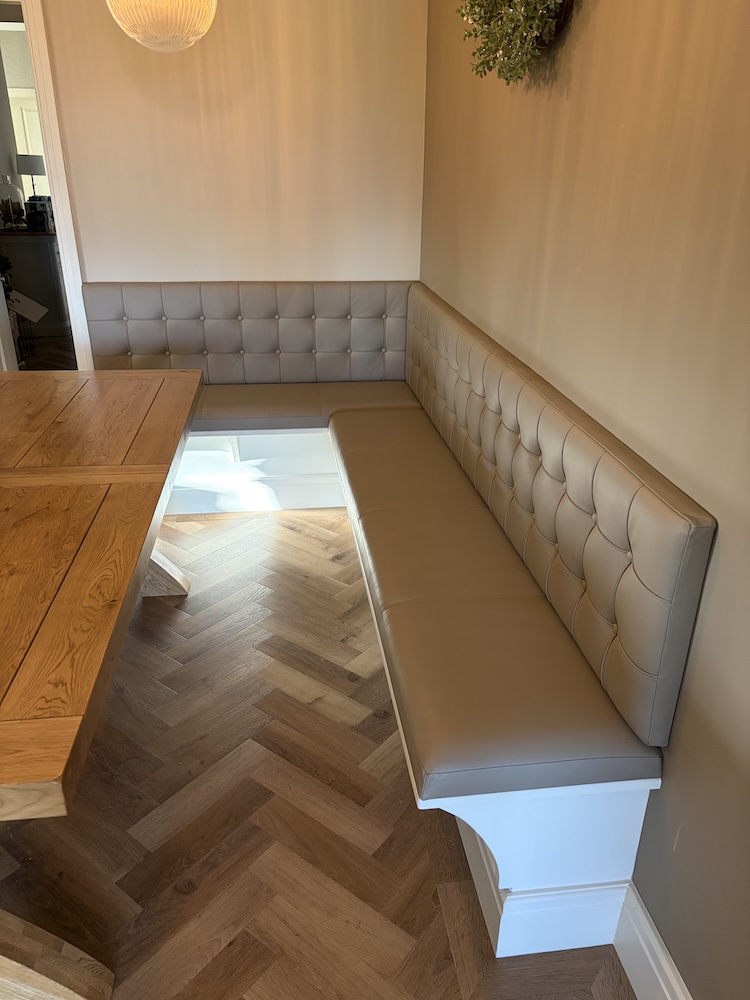 Leather Kitchen Bench Seating 2 Leather Kitchen Bench Seating