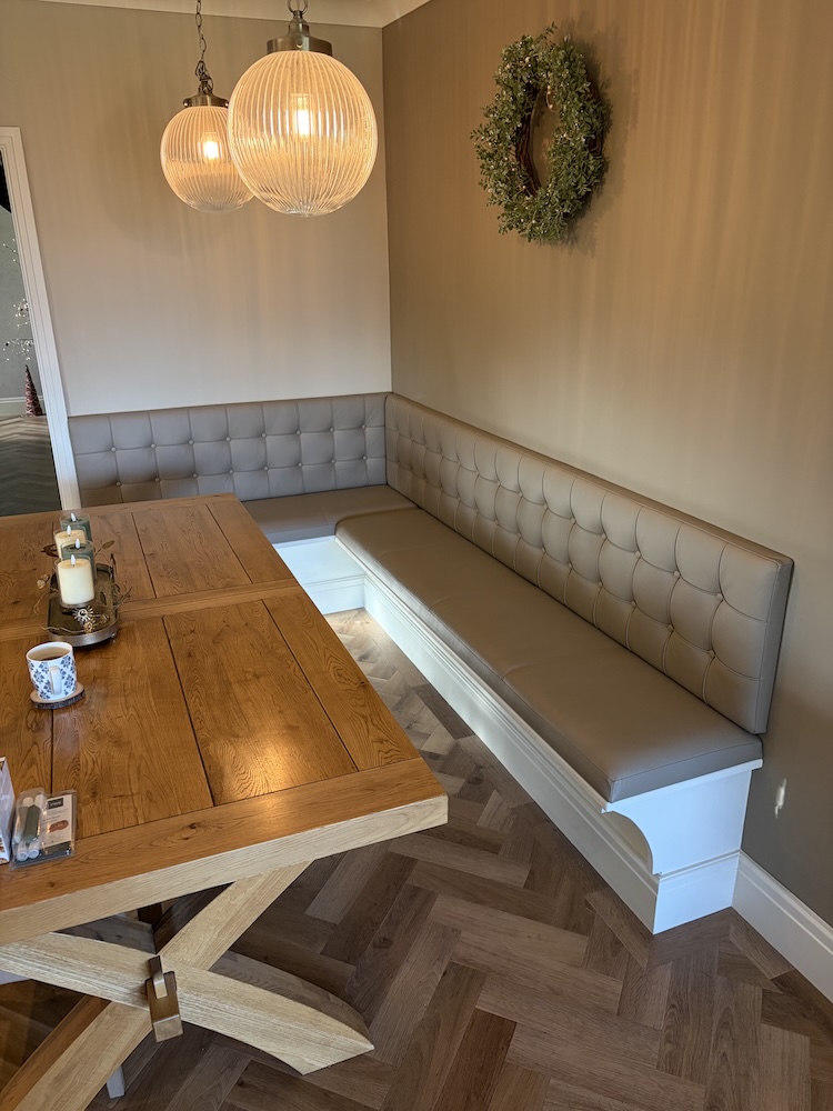 Leather Kitchen Bench Seating Leather Kitchen Bench Seating